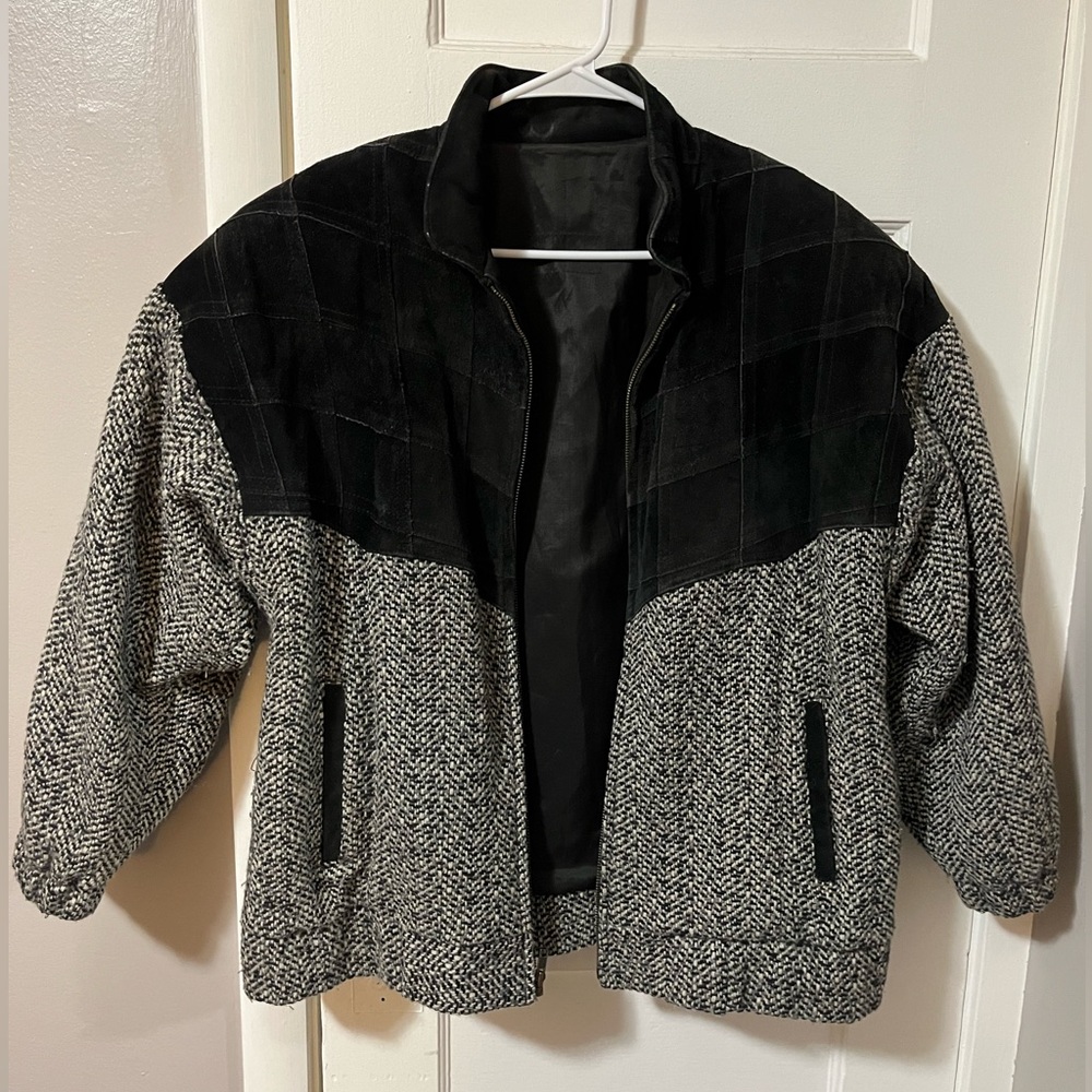 Men’s Vintage Genuine Leather Outdoor Jacket